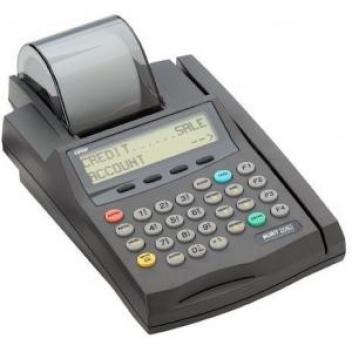 Nurit 2085 Plus Credit Card Terminal with user-friendly debit card key pad.