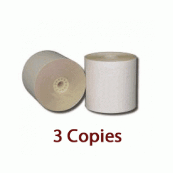 Carbonless 3 part paper rolls for the 3530 F