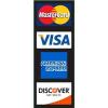 Credit Card logos for store windows