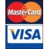 Visa MasterCard decal sticker for store window or door